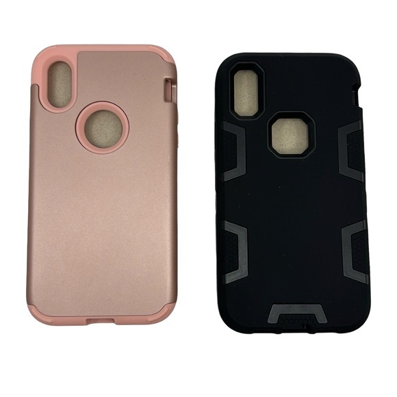Protect Your iPhone 7/8 with Our Heavy‎ Duty Shockproof Cases - Set of 2! - Picture 1 of 4